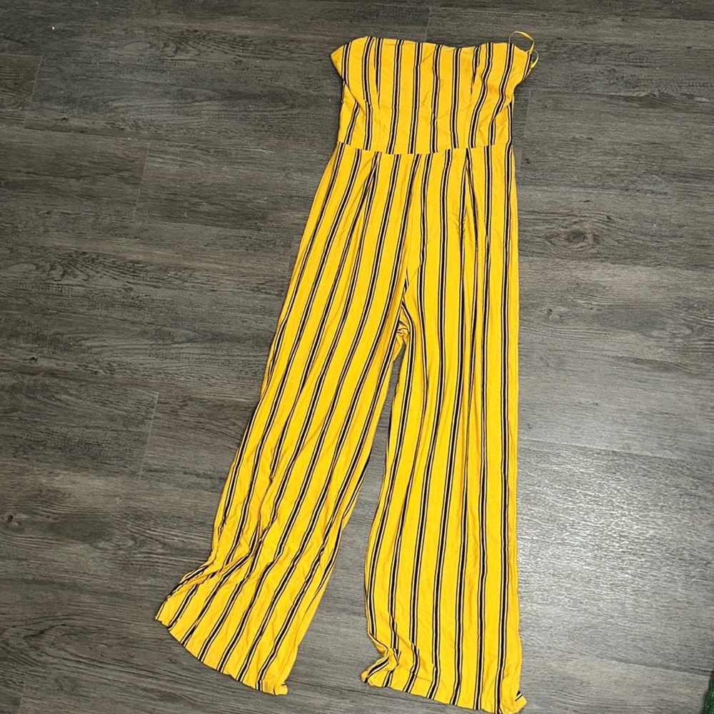 Halter top pants romper